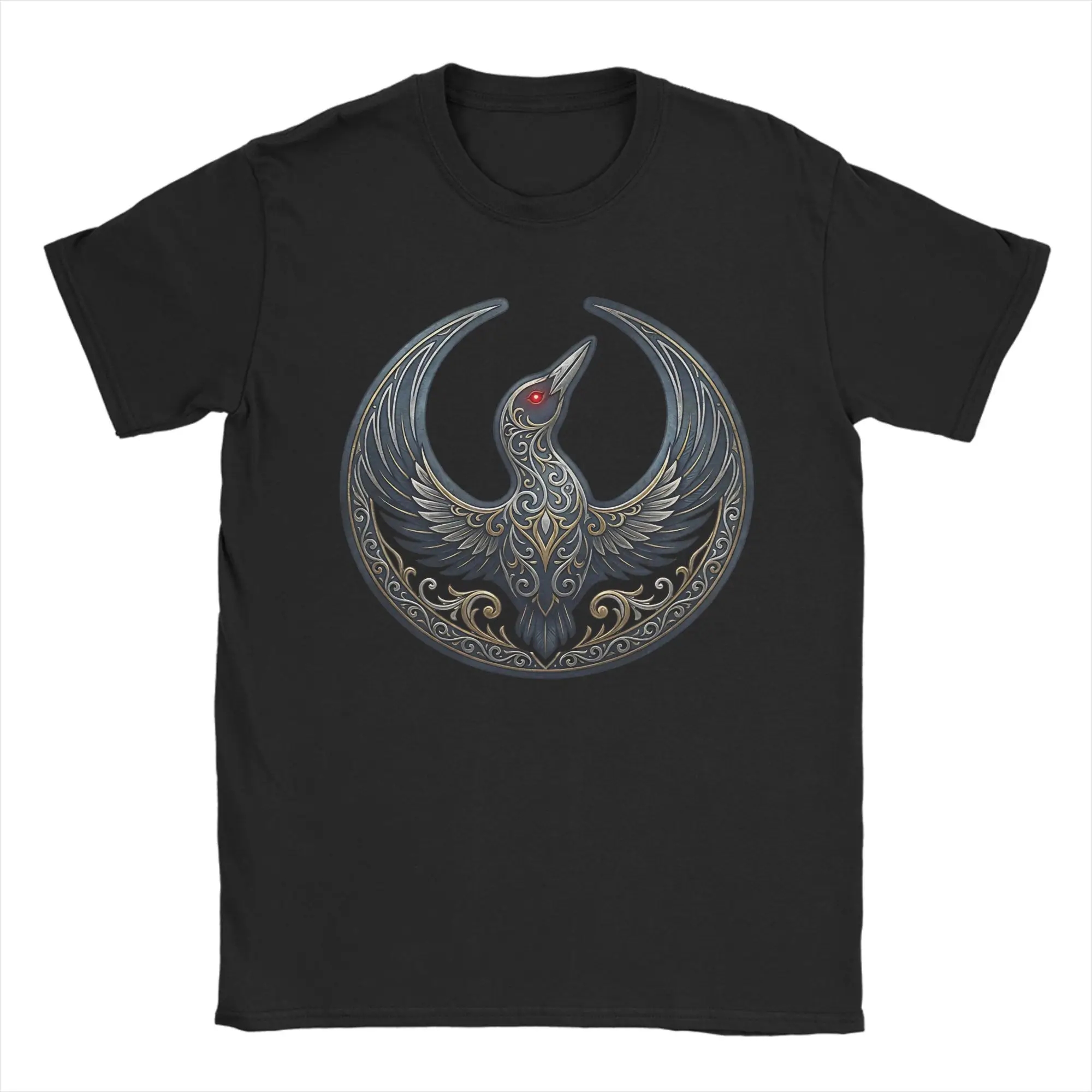 Casual Rebel Loon Emblem Minnesota Resistance T-Shirts for Men Crewneck Cotton T Shirt Short Sleeve Tee Shirt Gift Idea Clothing
