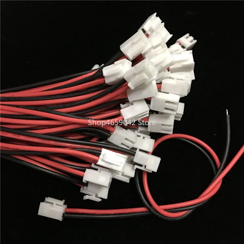 5PCS VH3.96 VH 3.96mm Female Housing Plug Connector Wire Cable 2 3 4 5 6 Pin Socket 20cm 22AWG Wire Length