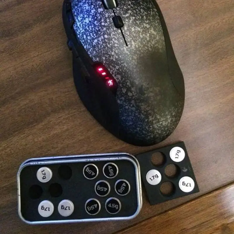 Q5WA 1SET Новые практические веса настройки мыши и покрытие для мыши G500 G500 Хорошее качество