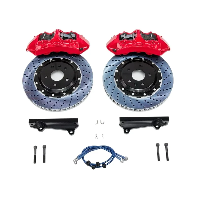 

Тюнинговая тормозная система: передний 6-поршневой тормозной суппорт GT6 BBK, комплект Big Brake Kit для Grand Cherokee WK2