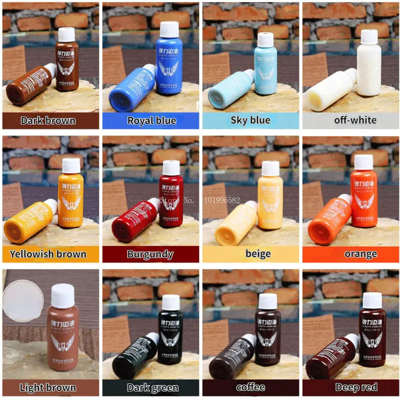 30ml Stretch Matte Leather Edge Oil DIY Leather Edge Repair Edge Sealing Oil Glue Treatment To Make Adjustable Color Edge Oil