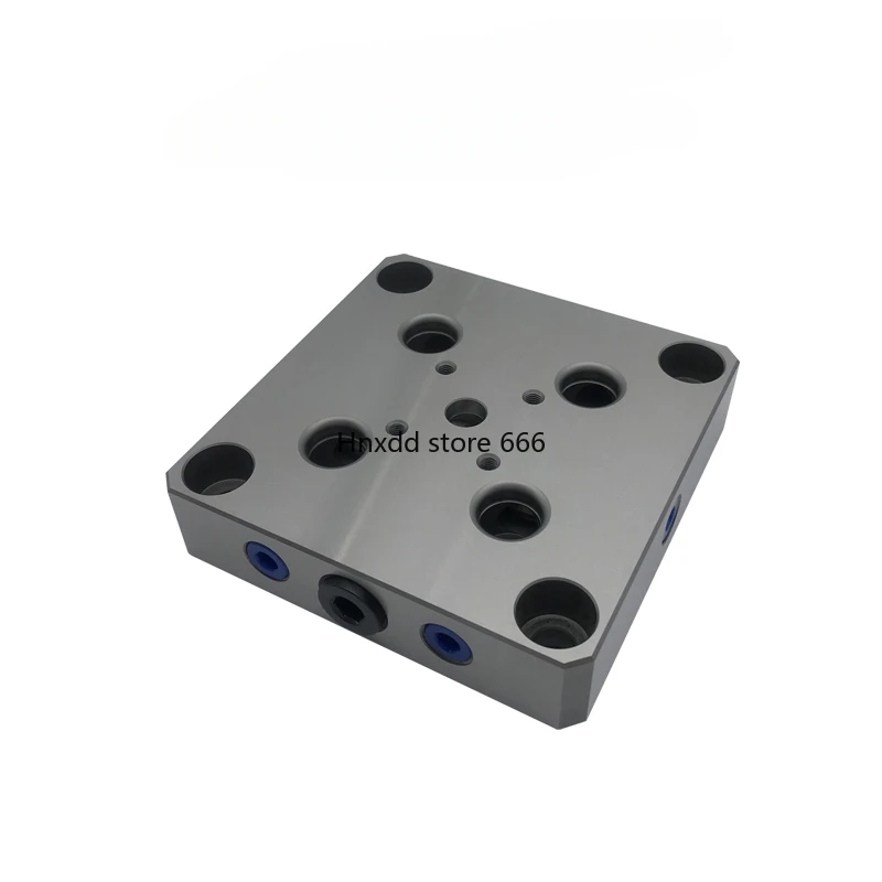 4-Axis 8-station high-efficiency fixture 4-hole zero-point positioning Peixin H54 self-centering small vice