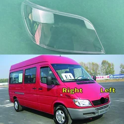 For Benz Sprinter 2001 2002 2003 Car Accessories Headlight Cover Transparent Lampshade Lamp Lens Headlamp Shell Plexiglass