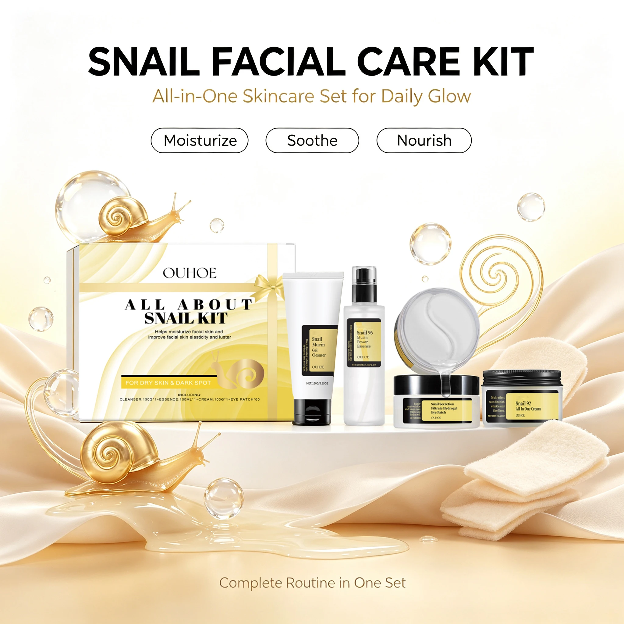 4-in-1 Slakkenslijm Huidverzor - Snail Cream Gel recensie en prijs