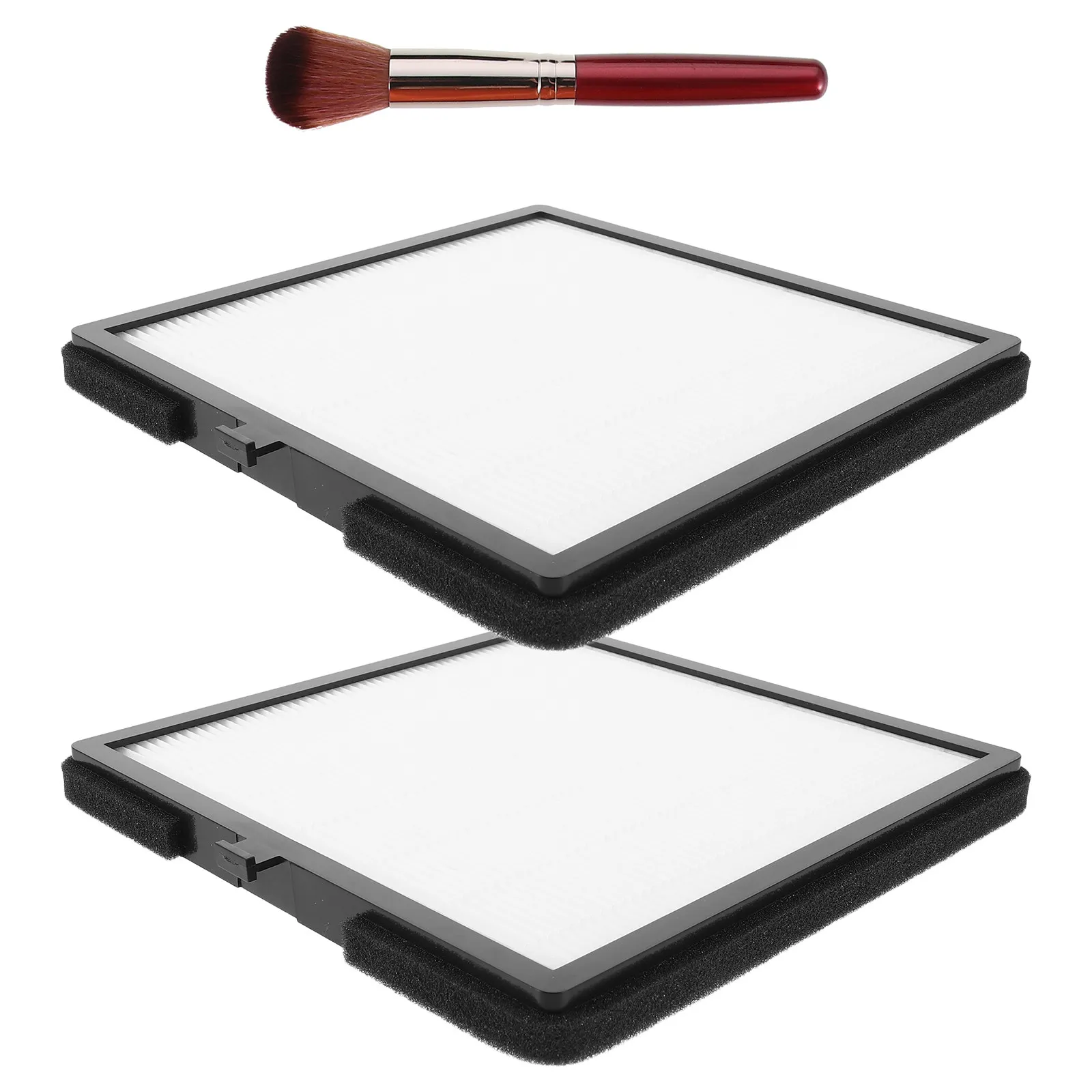 

2 шт. фильтры-щетки для пылесоса для маникюра, высокоэффективные, многоразовые, для салонов и домашнего использования, для профессиональных мастеров маникюра