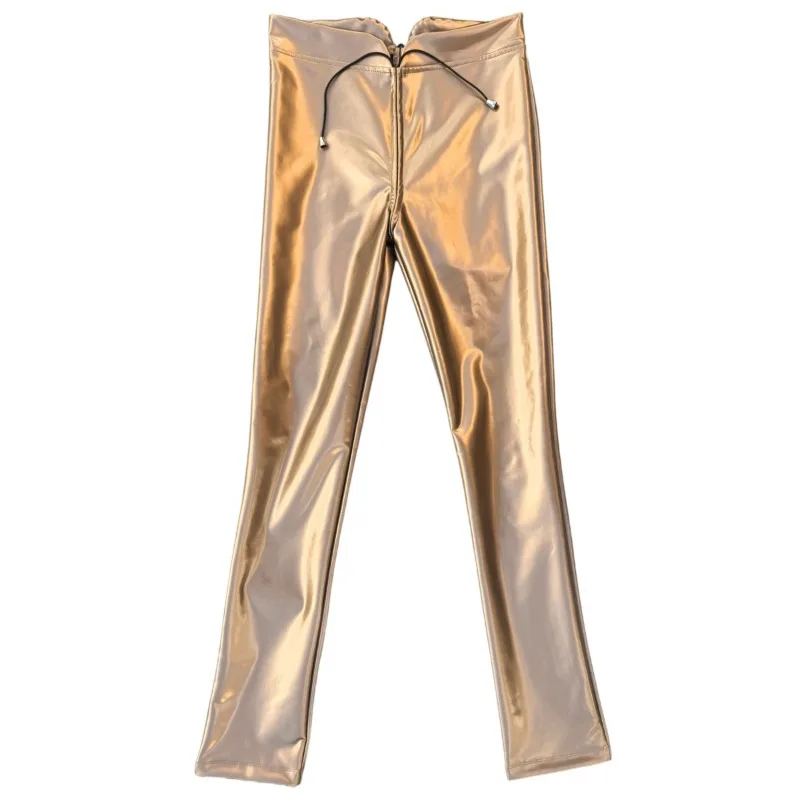 GK15 سروال مثير Bold DS لأداء المسرح - بنطال ضيق برباط أمامي مع طلاء لاصق - عرض ساحر للنساء #2