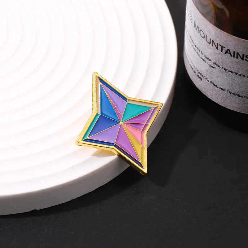 Hot Game Genshin Impacts Pin Kawaii Primogems Keqing Xiao Zhongli Klee Hutao Qiqi Ganyu Lapel Pin Badge Jewelry Gifts