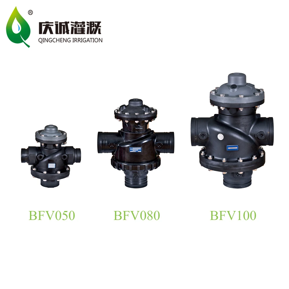 2025 نظام التحكم في الري في المزرعة، صمامات الغسيل العكسي الأوتوماتيكية، نظام الترشيح يستخدم الصمامات