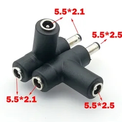 5.5 x 2.1 mm female to 5.5 x 2.1 mm male Female DC Power Connector Adapter Laptop 5.5*2.5 female to male 5.5*2.5