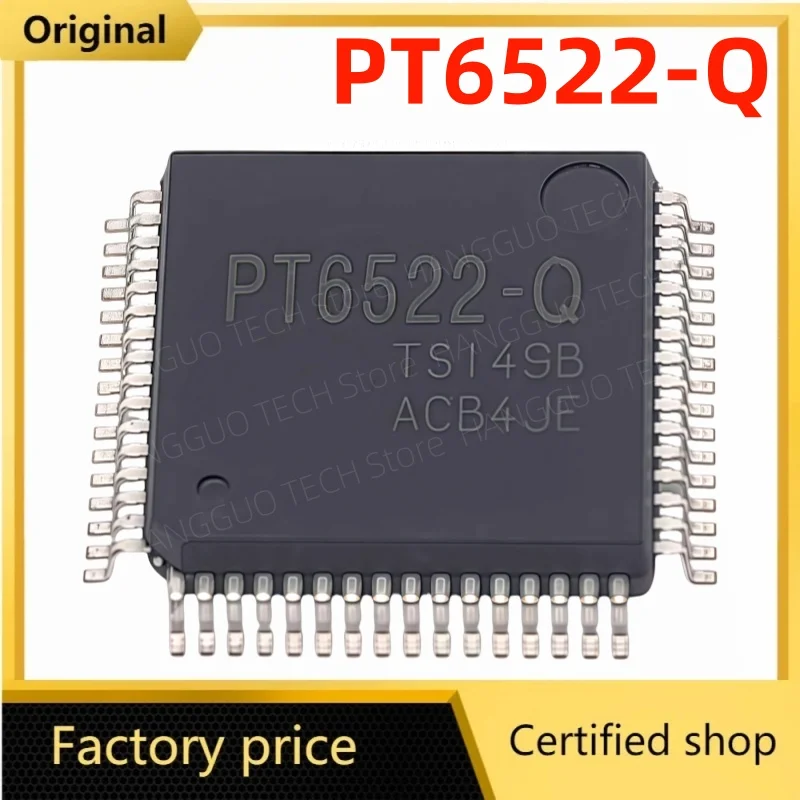 Original genuine PT6522-Q  for automotive instrument panel black screen common problem power chip IC