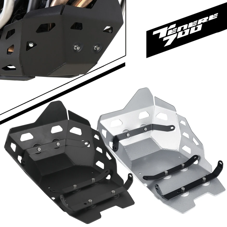 

FOR YAMAHA Tenere 700 T7 Rally 2019 2020 2021 TENERE 700 Skid Plate Foot Rests Bash Frame Engine Guard Cover Chassis Protector