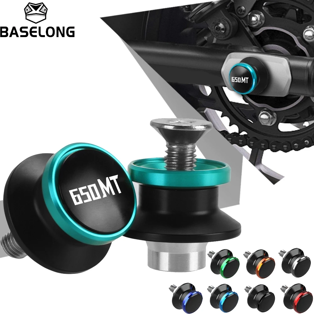

For CFMOTO 650MT 650 MT 2017 2018 2019 2020 2021 2022 2023 2024 2025 2026 Motorcycle Swingarm Spools Slider Rear Stands Screws
