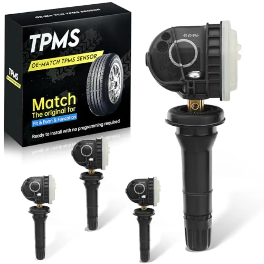 

TPMS Sensor, F2GT1A180AB for 315Mhz Tire Pressure Monitoring Sensor Compatible with Ford F-150 Fusion Mustang, Compatible with