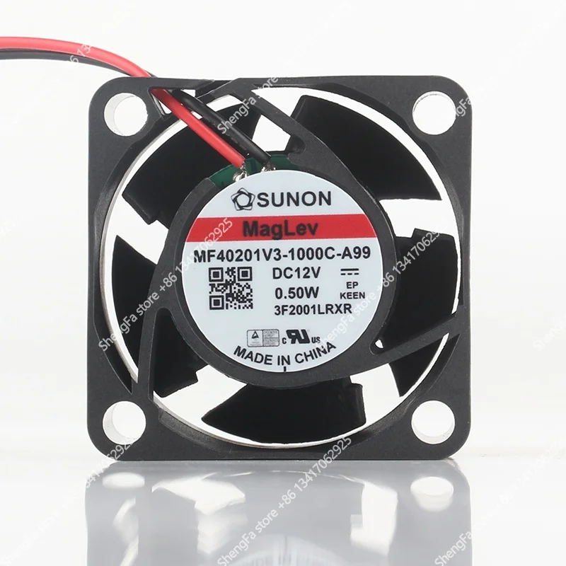 MF40201V3-1000C-A99 12V 0.5W brand-new SUNON standard 4020 40X40X20MM high-efficiency cooling fan with large air intake capacity 3