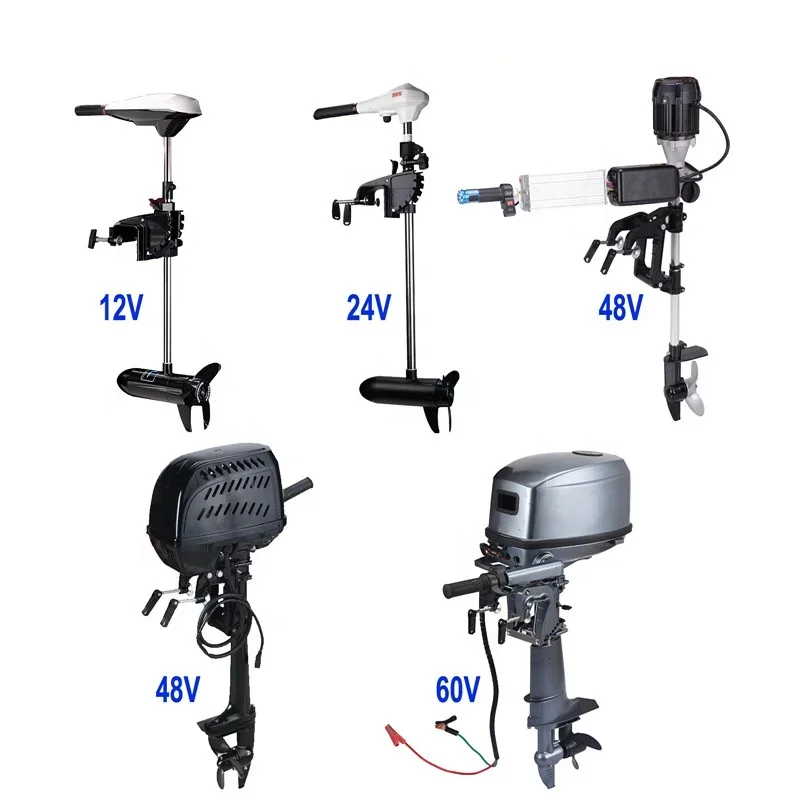 

12v 24v 48v 60v Electric Outboard Trolling Boat Motor For Boat