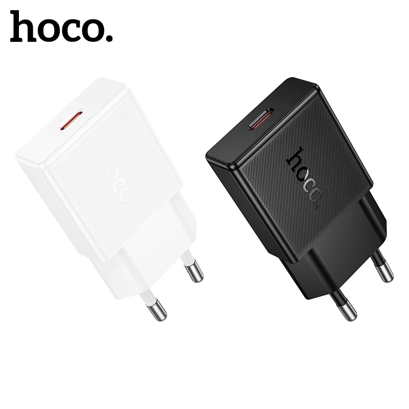 

HOCO Ultra Thin GaN PD25W Fast Charging USB C Charger For iPhone 16/15 Pro Max Wall Travel PD Charge Adapter EU Plug For Samsung