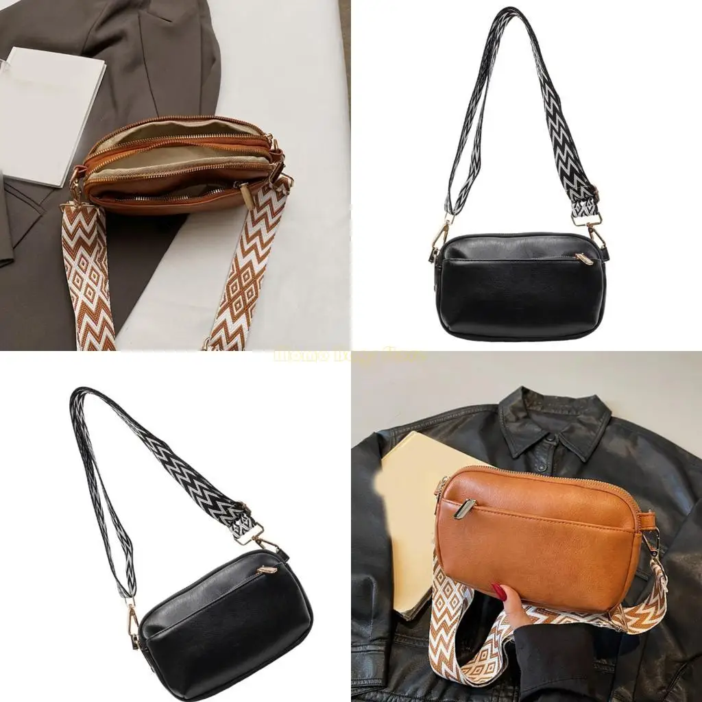 

X90D Women Shoulder Bag PU Leather Crossbody Bag Korean Styles Bag for Work