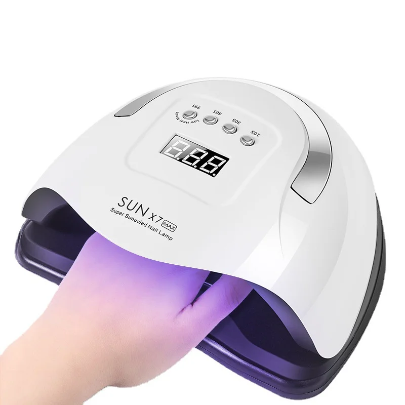 

UV Nail Art Lamp Induction Type 57/81 Lamp 100-240V Can Be Timed and Quickly Cured Without Blind Areas Suitable for Home Salons