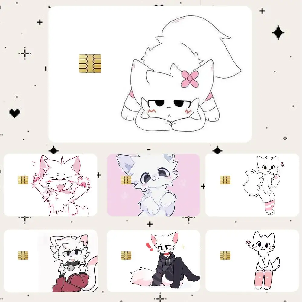 

Boykisser HD Waterproof Card Skins Protective Stickers for Credit Bank Game Cards