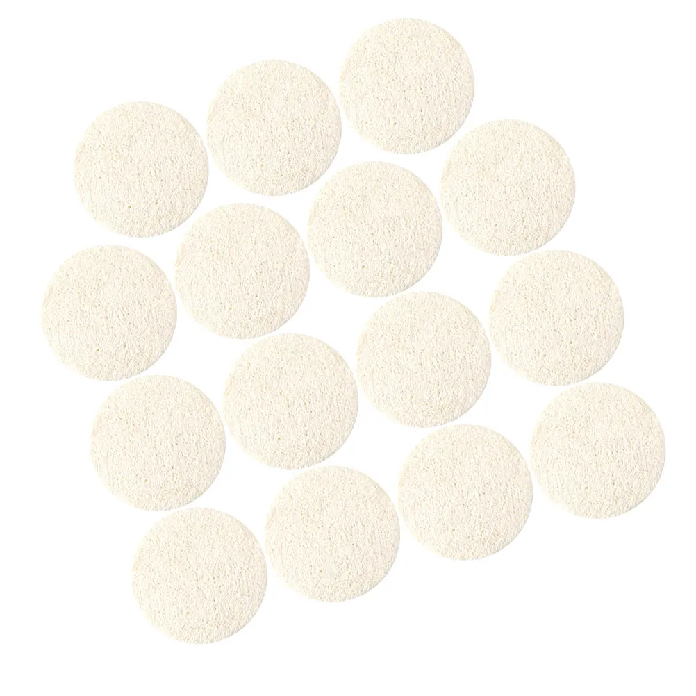 

15Pcs Loofah Exfoliating Face Pads Natural Soft Facial Cleansing Scrubber Deep Pore Cleanser Makeup Remover Glow Enhancing