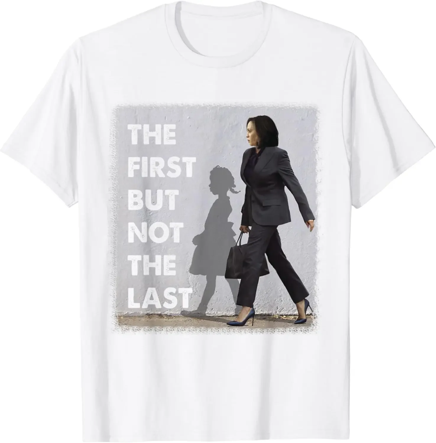 The first but not the last Kamala Harris Ruby Bridges women\'s T-shirt pattern T-shirt street wear 72617