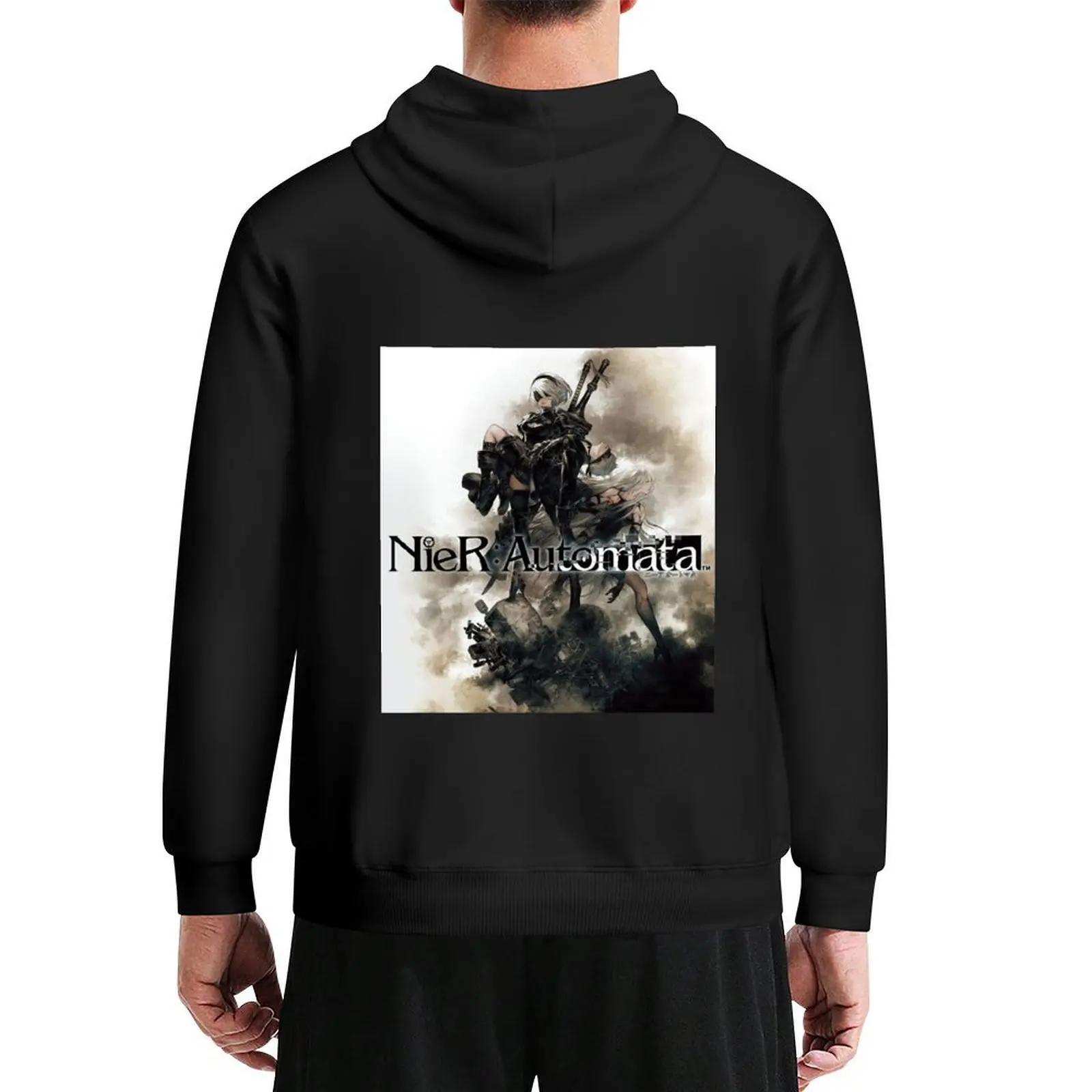 

NieR: Automata Artwork Hoodie male clothes autumn clothes men clothing men's winter sweater new hooded tee