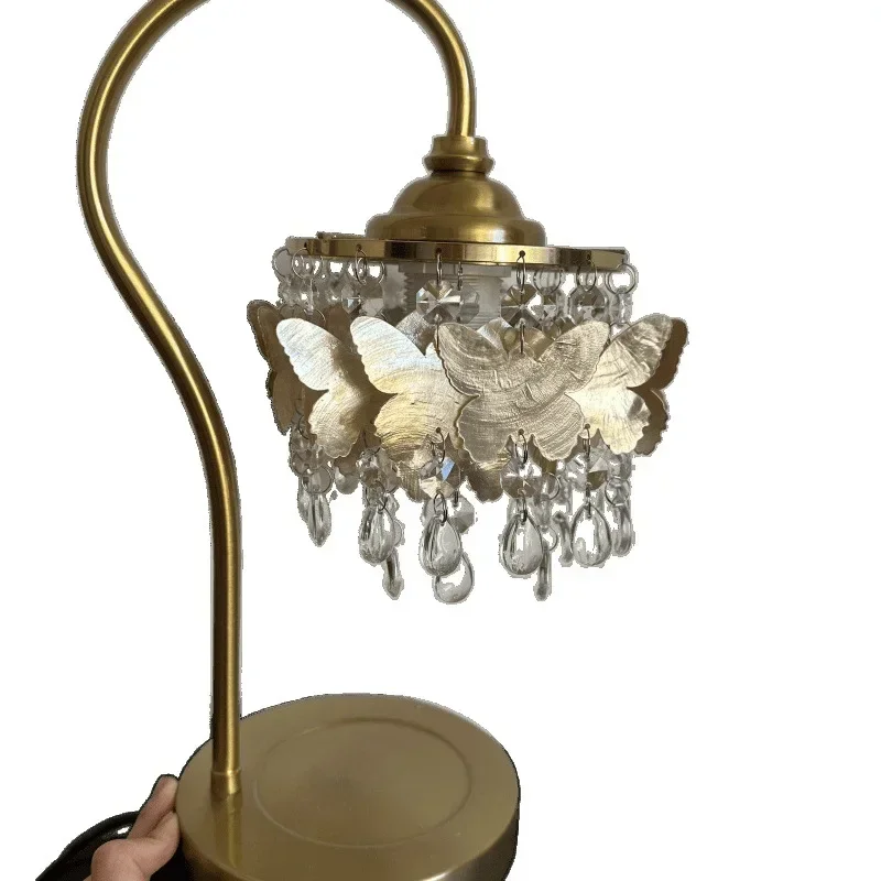 Shell desk lamp, wax melting lamp, bedroom bedside