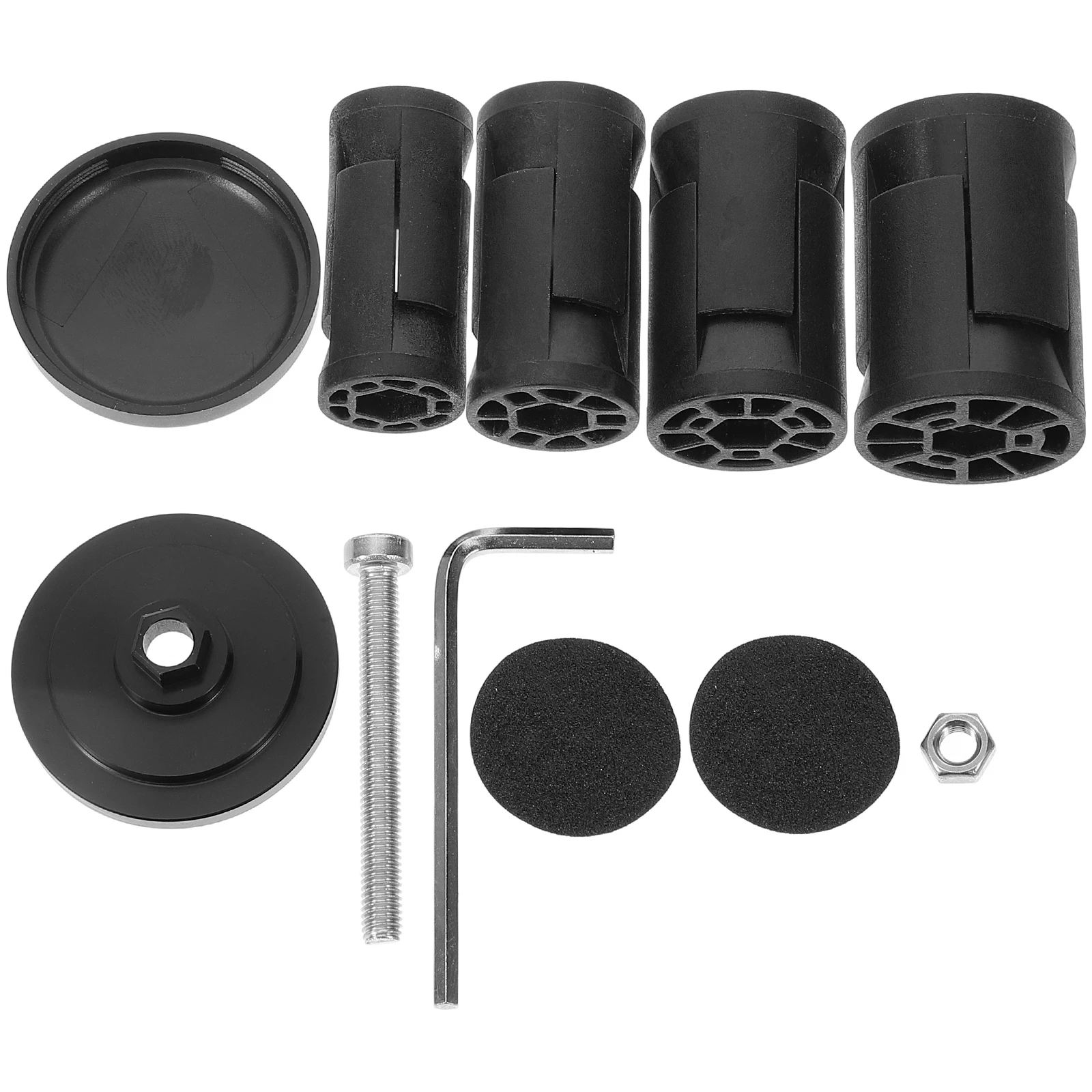 

Front Fork Support Protective Case Bicycle Mount Rope Black Rubber Bike Brackets