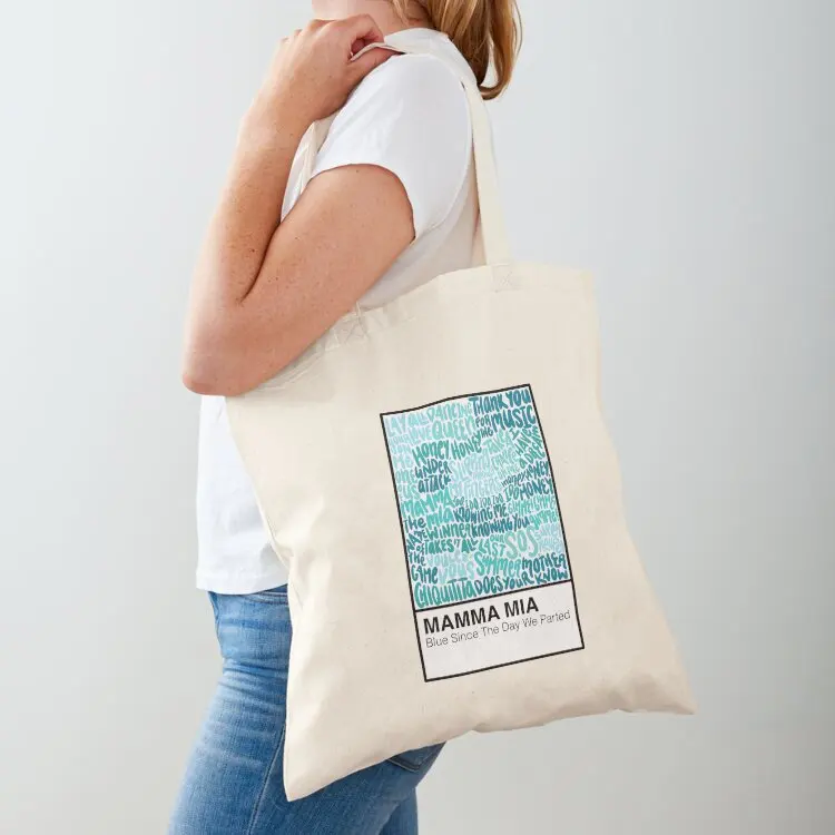 

Mamma Mia Color Swatch Broadway Sticker Print Tote Bag sacs de shopping shopping bag tote bags aesthetic