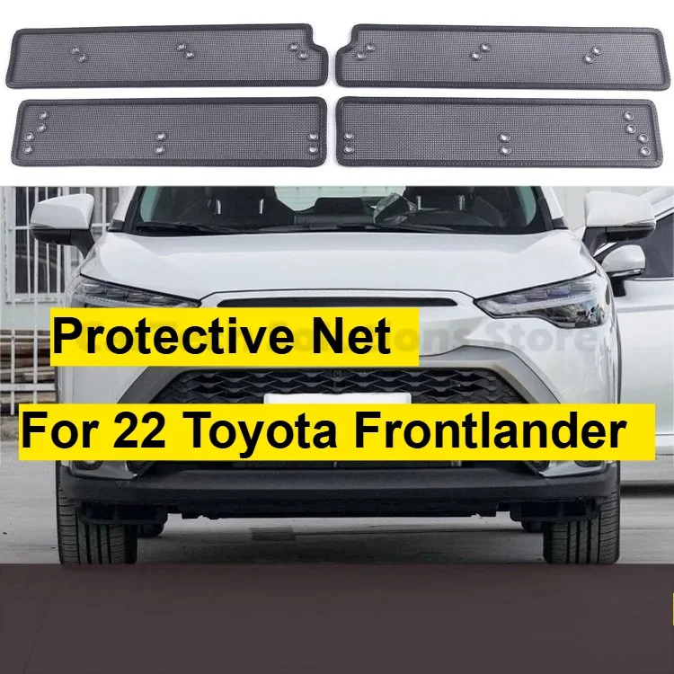 For 22 Toyota Frontlander Stainless Steel Insect-proof Anti-dust Anti-flocculent Protective Net