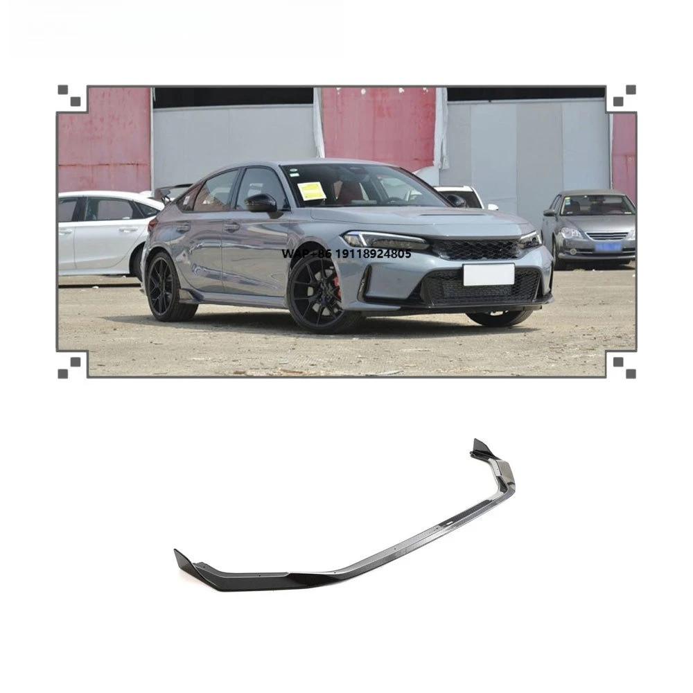 

High Quality Carbon Fiber Front Bumper Lip Splitter for Type R 2023 Front Lip