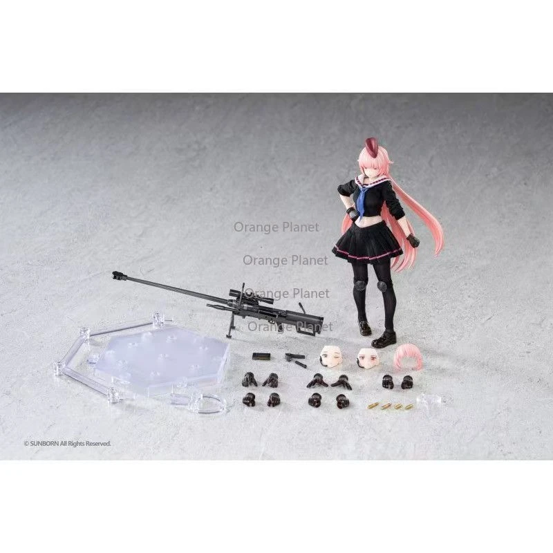 HASUKI PA011 Pocket Art Girls Frontline NTW‑20 1/12 Scale Cloth Body Action Figure Complete Model - view 6