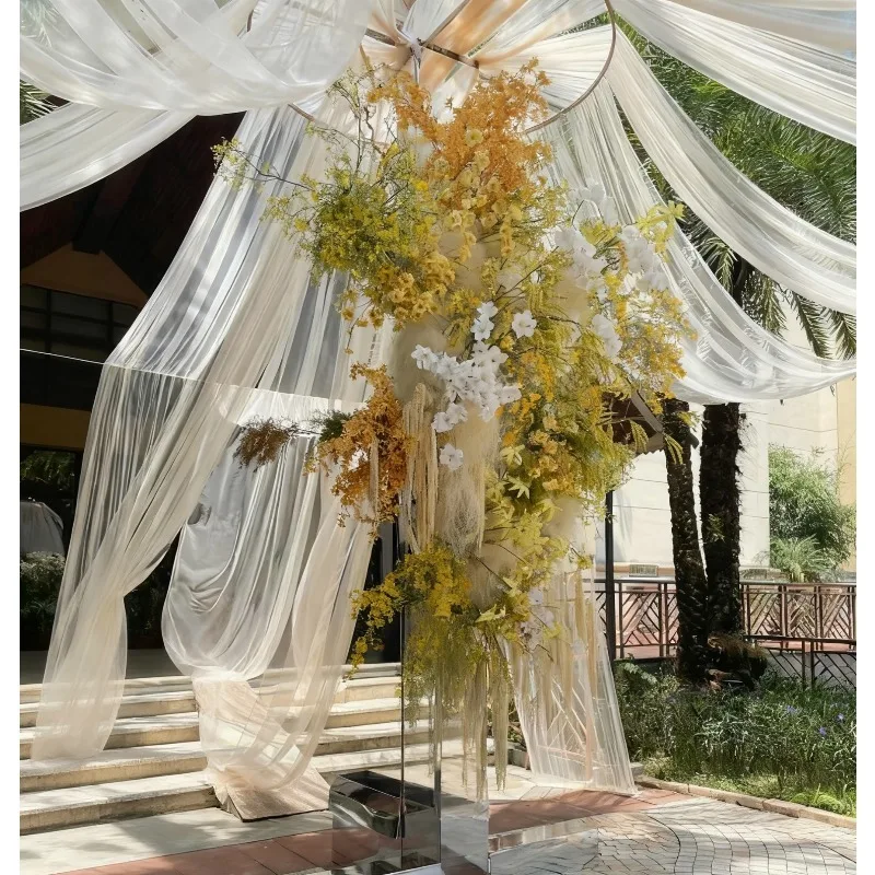 3 Meters, New Lightweight Gauze Curtain Studio Photography Wedding Background Gauze Soft Wedding Mesh Handmade Accessories