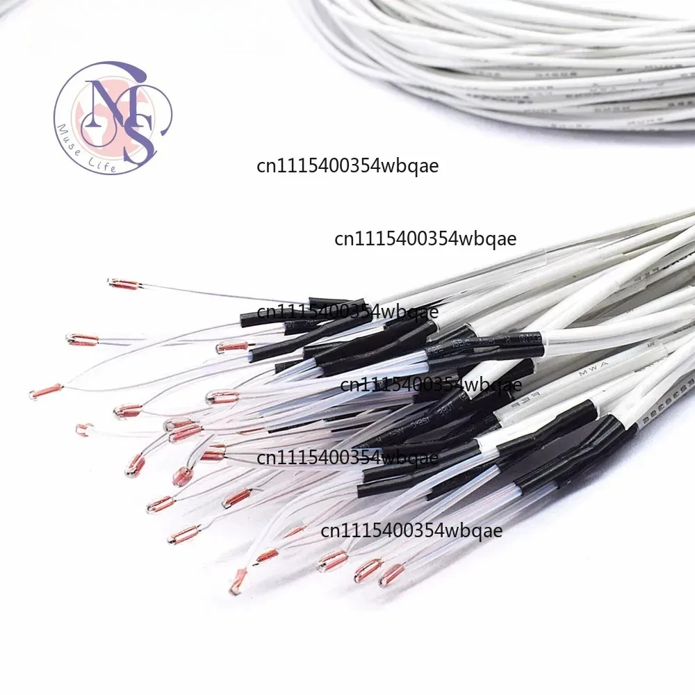 ZOCI-FOR-5pcs 100K Ohm NTC 3950 Thermistor Sensor With Cable 3D Printer Parts For Reprap Mend