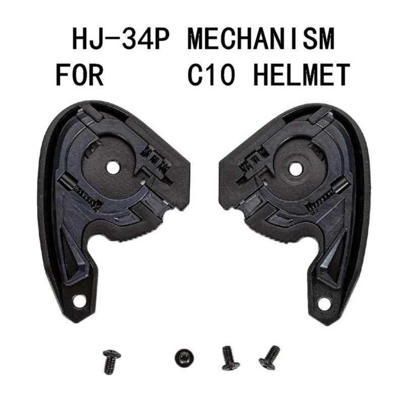 0xxd หมวกกันน็อกด้านล่างรองรับความเสถียรการตรึงความเสถียรสำหรับ HJC C10 สเก็ตบอร์ด 2PCS