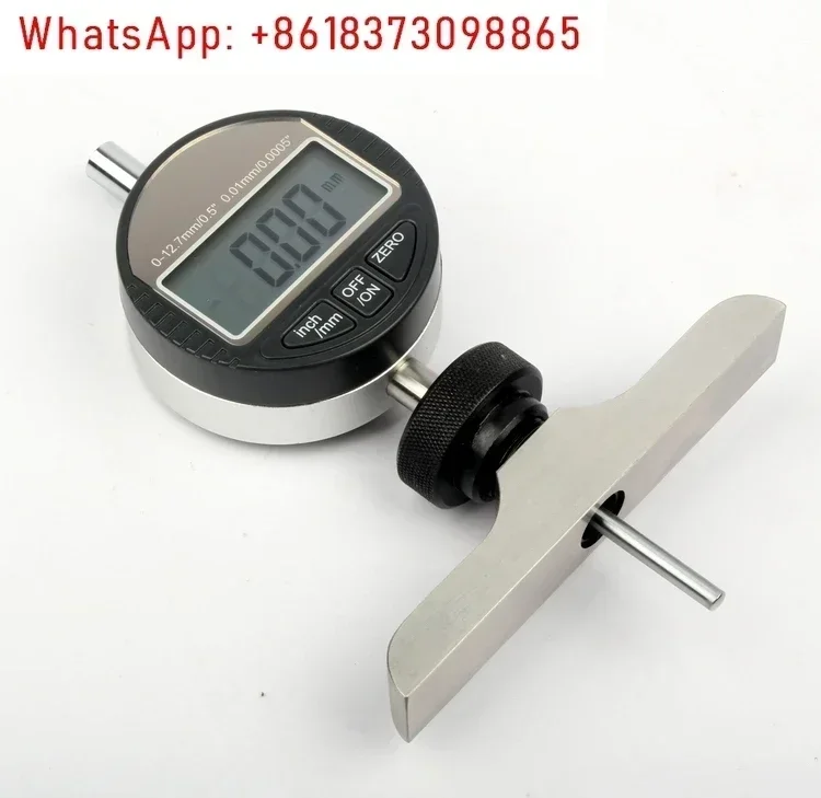 

Electronic depth dial meter 0-30mm round tip probe