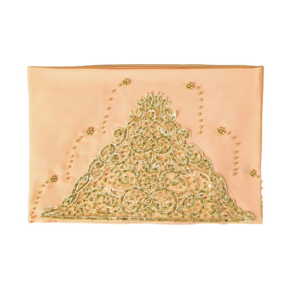 

High-End Fashion Beaded Hijab Scarf Chiffon Popular Hijab Shawl Ethnic Easy Pull On Head Wrap Teenage Girls
