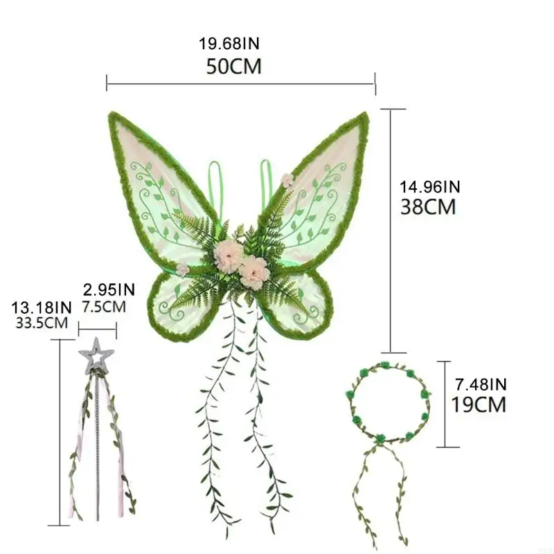 2025 New Premium PVC Wing Costume Set for Photography Cosplay Event Adults