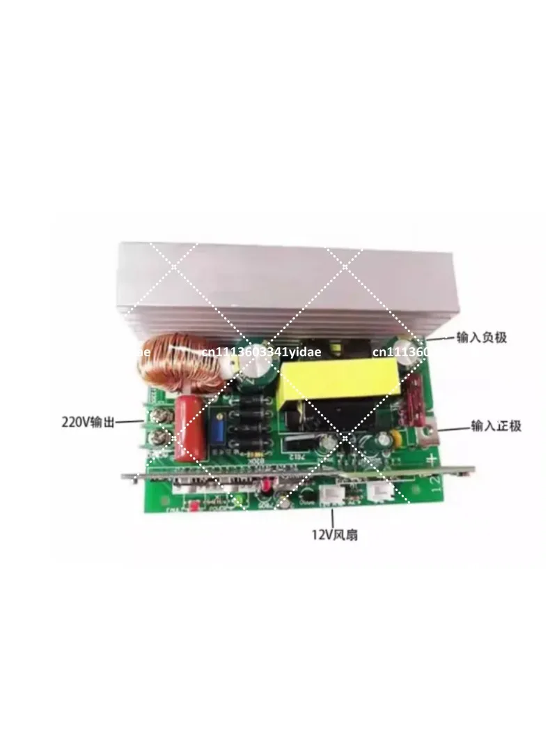 Pure Sine Wave Inverter 500W 1000W DC 12V 24V 48V to AC 220V Power Converter Board for Off-Grid Solar System