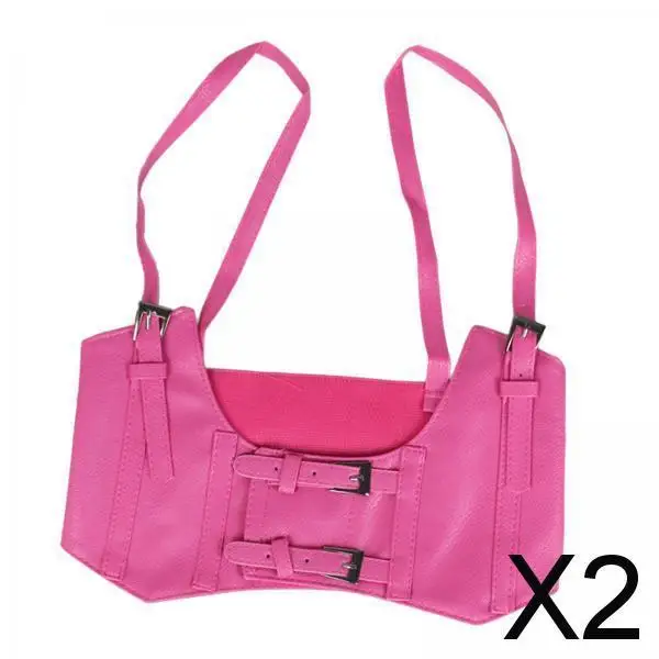 

Корсет под грудью из искусственной кожи, регулируемый эластичный пояс для женщин, платье, пояс, праздничные аксессуары