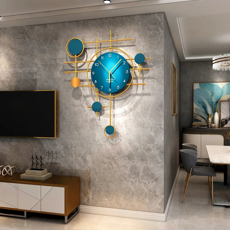 

Personalized Creative Wall Clocks, Light Luxury Watches, Fashionable Living Room, Modern and Simple Home Decoration