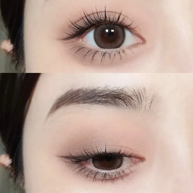 Mascara Waterproof and Sweatproof Curling Mascara Long Curly Waterproof Mascara Easy To Carry Clearly Rooted