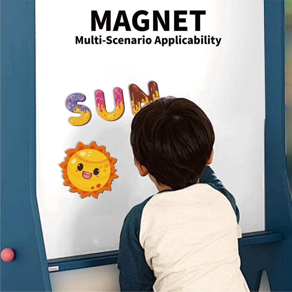 Puzzle Children's Magnetic Puzzle Digital Cartoon Dinosaur Universe Puzzle Logic Thinking Early Education Montessori Toy Gift
