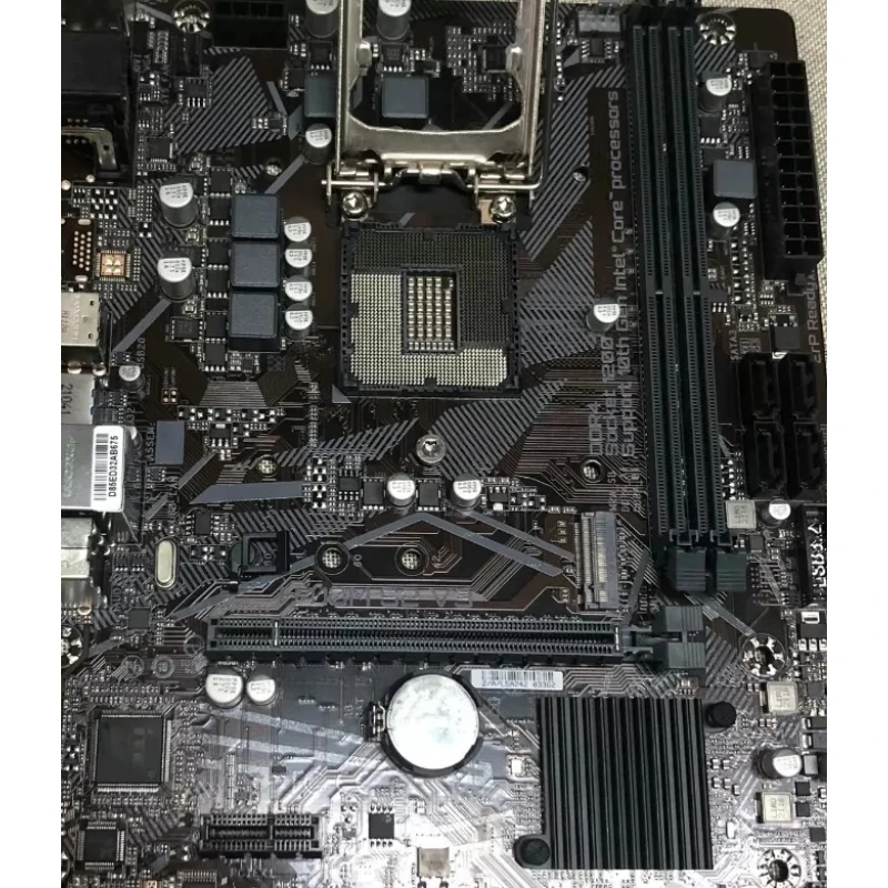 

Used H410M S2 V3 Micro ATX Motherboard LGA1200 Support 10th Gen Intel Core DDR4 RAM Desktop Mainboard for GIGABYTE