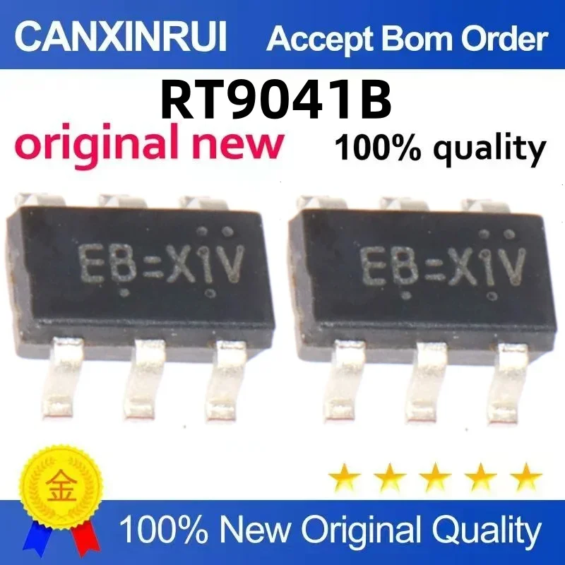 

(5-100 pieces) Brand new original RT9041B-10GE RT9041B silk screen EB=SOT-23 in stock