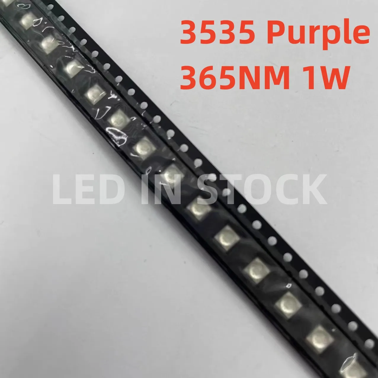 UV led lamp beads 3535 ceramic violet 365/385/395nm curing printing nail art banknote checking 1-3W