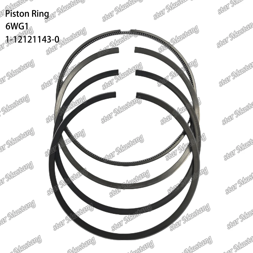 6WG1 Piston Ring 1-12121143-0 Suitable For Isuzu Engine Parts