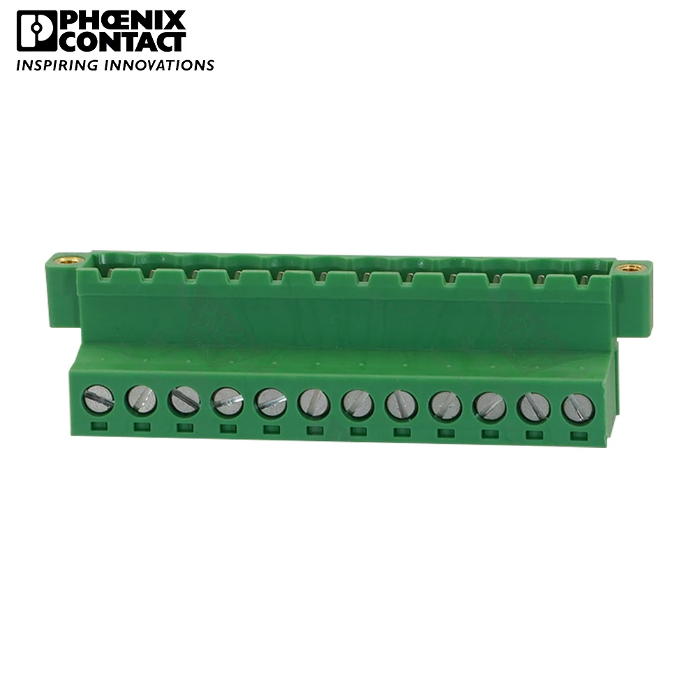 Imagem -03 - Conector Genuíno Original do Contato de Phoenix Bloco Terminal de Encaixe Pluggable do Pwb 12 Pin ic 2.5 Stgf 1825608 12a 320v 5.08 mm