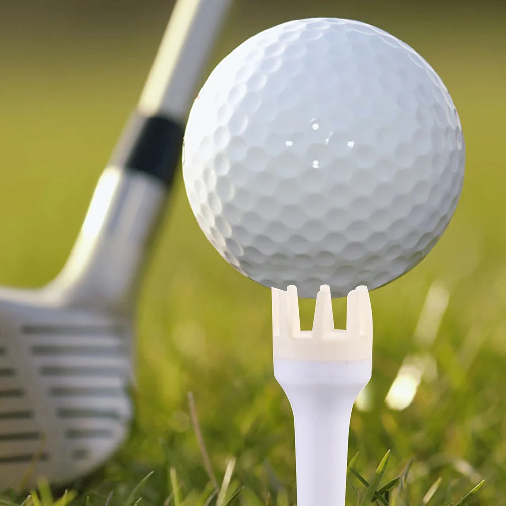 

20Pcs Reliable Plastic Golfs Tees Golf Equipment Long Lasting and Durable Perfect for Golf Training and Practice Sessions