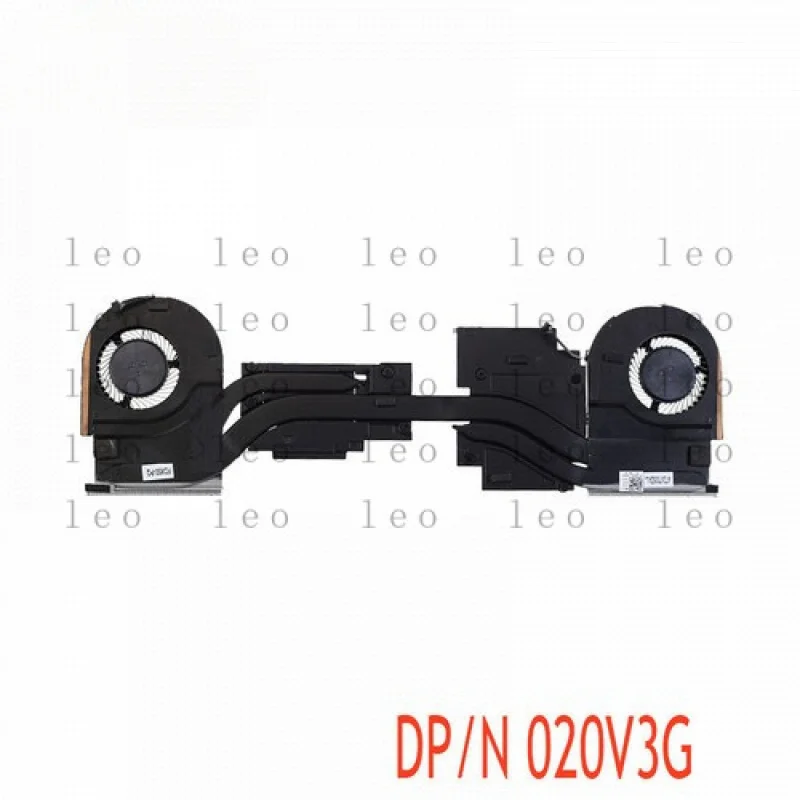PP  Laptop CPU Cooling Heatsink Fan For DELL Precsion 7760 20V3G 020V3G CN-020V3G